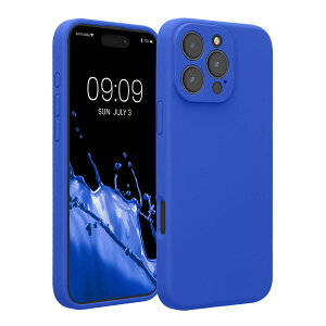 kwmobile �X�}�z�P�[�X Apple iPhone 16 Pro Max�Ή� �P�[�X - TPU �V���R�� �J�o�[ �ϏՌ� ���h�~ - �o���g�C �u���[
