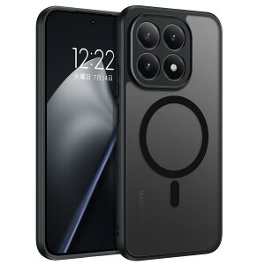 DOMAVER Xiaomi 15T �P�[�X magsafe�Ή� �ɔ� �X�g���b�v�z�[���t�� �n�[�hPC �\�t�gTPU �ϏՌ� �����Y�ی� ���h�~ �}�b�g���� ���΂݂Ȃ� �w��h�~ �^�b�`���� �ʋΗp �j�� �V���I�~ 15t �J�o�[ �X�}�z