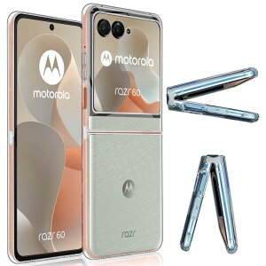 �yMoahsiuny�zFor motorola razr 60 / 60s / 60d M-51F �P�[�X ���g���[�� razr 60 / 60s / 60d M-51F / Razr 50 �\�t�g�P�[�X �ی�J�o�[ �N���A ���� ���^ �ϏՌ� �y�� TPU�f��