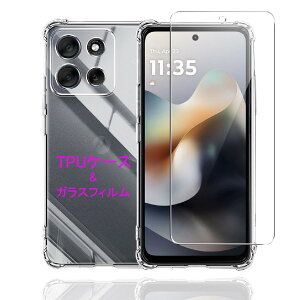 Wekrsu �Ή� Moto G66j 5G �p�� �P�[�X + �K���X�t�B���� �_�� TPU Moto G66y 5G �J�o�[ �S���� �U�M���H ���ς��ɂ��� ���{���Ɏq�� �t�B���� �����K���X �d�x9H �����ߗ� ��U�h�~ [ �S�ʕی�J�o�[ ��