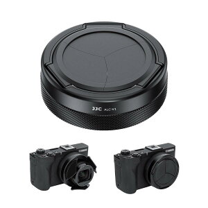 JJC �����J�� �����Y�L���b�v Canon PowerShot V1 PSV1 �J���� �Ή� �I�[�g�����Y�L���b�v �����Y�ی� �L���m�� Vlog�J���� �����Y�J�o�[ �h�o �L�Y�h�~ �g�ѕ֗�