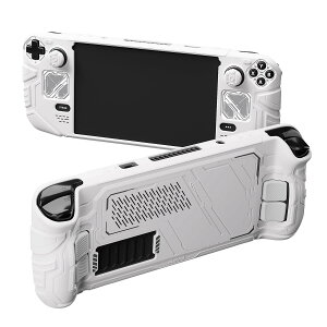 PlayVital Steam Deck�Ή����J�f�U�C���ی�J�o�[ ? OLED/LCD�Ή� ����~�߃V���R���O���b�v�J�o�[ | �Ռ��z���P�[�X �w�ʃ{�^�������Z�b�g���e�w�O���b�v �� �X�e�b�J�[�t���y�z���C�g�z