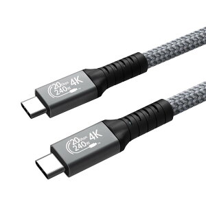 Type C to Type C �P�[�u�� 2m Suptopwxm 240W �}���[�d PD�Ή� 20Gbps �����]�� 4K@60Hz �f���o�� USB 3.2 Gen2x2 USB-C to USB-C �P�[�u���X�}�[�g�t�H���E�^�u���b�g�E�p�\�R���E�Q�[���@�Ȃǂ�USB C�|�[�g�𓋍�
