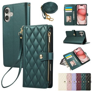 For iPhone 16 Plus �P�[�X �蒠�^ ��phone16plus �P�[�X �V�����_�[ iphone16�v���X�J�o�[ �Ђ��`�� �A�C�z��16�v���X �X�}�z�P�[�X �l�C ���� ���|�� �J�[�h���[ �W�b�v�t�����z ���u���@�\ �V���v�� 