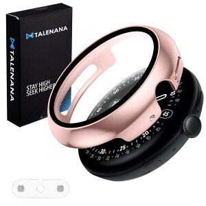 TALENANA for Google Pixel Watch 4 �P�[�X 45mm �Ɨ��[�d�A�_�v�^�[�t�� �|���J�[�{�l�[�g�� �t���t�B������̌^ �ϏՌ� �S�ʕی� �����^ �w��h�~ �����ߗ�(�s�N�Z���E�H�b�`4 45mm,���[�Y�S�[���h)