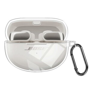 For Bo se Ultra Open Earbuds �p �P�[�X �J�o�[�yJIAYJP�zBo se Ultra Open Earbuds �Ή� �C���z���S�ʕی�J�o�[ ���� TPU�J�o�[ �[�d�P�[�X�J�o�[ �����h�~ �L�Y�h�~ �ϏՌ� �S�ʕی� �[�d�֗� Bo se Ultra Open Ea