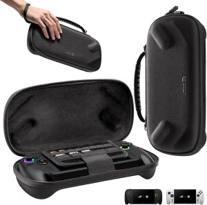 JSAUX ROG Xbox Ally X �Ή��ی�P�[�X �y20 25�V�o��zROG Xbox Ally �Ή����^�n�[�h �L�������O�P�[�X �W���C�X�e�B�b�N�S�ʕی� �X�����f�U�C�� SD�J�[�h���[ �ϏՌ� �����^�� - BG0135