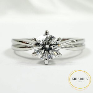 MIKIMOTO Pt950 �_�C�������h0.38ct �����O