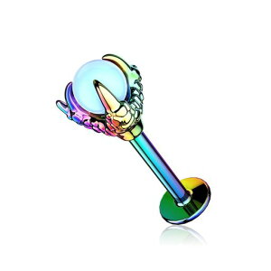 [OUFER]HelixEarrings16G316LStainlessSteelTragusStudEarringsLabretPiercingJewelleryLipRingsConchPiercing