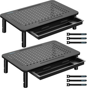 BONTEC ���j�^�[�X�^���h ����� �����o���t�� 2�� 3�i�K�������� 100�E120�E140mm �ω׏d20kg ���b�V���V��