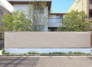 CoolTime(クールタイム)日よけシェードベランダ目隠し撥水バルコニーシェード600x80cmトープ【1年間の品質サポート】