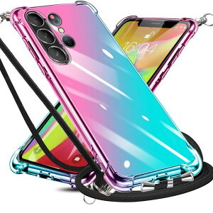 GalaxyS22Ultra�P�[�X�O���f�[�V�����FSC-52CSCG14�P�[�X���|���΂߂����N���ATPU�ϏՌ��M�����N�V�[S22Ultra�J�o�[�X�g���b�v�t�������������V�����_�[�X��̌^�����h�~�h�o