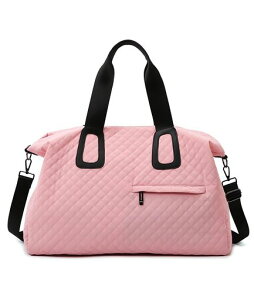 ボストンバッグトラベルバッグトレーニングコンパクトかばん軽量大容量シンプル無地旅行ゴルフ収納力撥水修学旅行1泊2泊帰省斜め掛けピンク