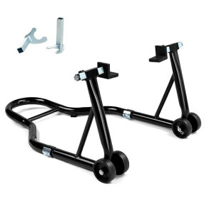 Donext�o�C�N�X�^���h���A�����e�i���X�X�^���h��֗p�����p�ω׏d340kg750LBS�L���X�^�[�t��L�^&U�^2��ޕt���u���b�N