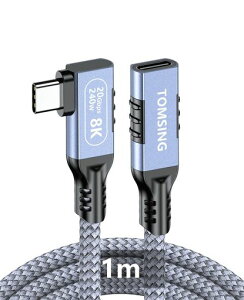 TOMSINGUSBTypeCLP[u^CvCIX烁Xϊ1mUSB3.2Gen220Gbpsf[^PD240W/5A}[diC҂݉R[h