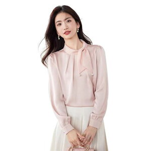 [TRENDOUX]uEXfB[XvlbN[X{E^CtVcgbvXCVcnVvVtHItBXtH[}blouseꃁ[J[c&iۏ