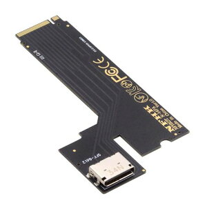 Cablecc M.2 M-Key PCI-E 4.0 - SFF-8612 SFF-8611 Oculink �z�X�g�A�_�v�^�[ 2022 2023 ThinkBook 14+ �O���O���t�B�b�N�X�J�[�h&SSD�p