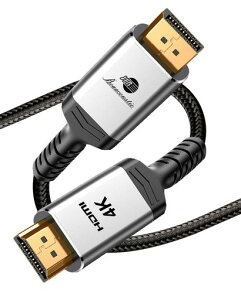 JIBDisplayPortHDMIϊP[u2M4K@30Hz2K@60Hz1080P@120HzΉuIX-IXvfBXvC|[gHDMIϊP[uPC/HDTV/vWFN^[/j^[Ή