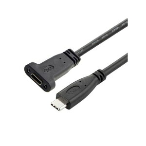 CY�P�[�u�� USB-C USB 3.1 Type C �I�X-���X �����f�[�^�l�W���b�N�P�[�u�� Realsense Camera VR Quest Link�p, UC-041-BK-XY