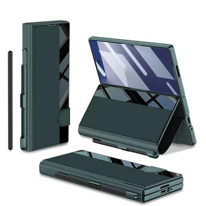 LOVEXIAO�K�pgalaxyZFold7�P�[�XS�y�����[�����q���W�ی�l�C�O�ʃK���X�t�B����1���t���X�^���h�@�\�t���S�ʕی삨�����ϏՌ��y��(�O���[��)