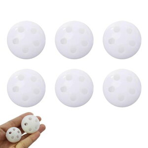 TVETEプラ鈴鳴き鈴ぬいぐるみの鈴【6個セット】約28mmプラスチック鈴ホワイト大きい猫鳥インコおもちゃ人形diyペットおもちゃぬいぐるみ用泣き鈴人形ノイズメーカーハンドメイド手芸ア…