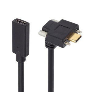 cablecc �A�b�v�A���O�� 10Gbps USB 3.1 USB-C Type C �����f�[�^ �X�N�����[ ���b�N �P�[�u�� �I�X-���X Realsense �J���� VR Quest Link�p