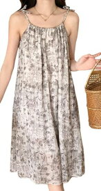 [Roiyezo]ルームワンピースルームウェアレディース部屋着スリップスカート夏ロング超やわらかいゆったり寝間着パジャマ外着可人気超弾性可愛い