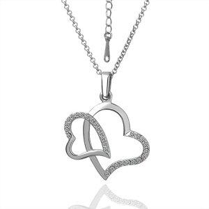 Acefeel(�G�X�t�B�[��)18k�n�[�g���f�B�[�X�l�b�N���X�����l�b�N���X�W���R�j�A�N���X�^���S���`�[�t�A�����M�[�Ή������`�F�[��5cm18K�z���C�g�S�[���h�R�[�e�B���O�t�@�b�V�����A�N�Z�T�c