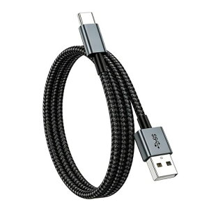 USB Type C �P�[�u�� 1m�y YITONGXXSUN �z USB3.1 Gen2 10Gbps �f�[�^�]�� �^�C�v c 60W�����[�d USB-A to USB-C �i�C�����҂� ���ϋv Type-C �X�}�[�g�t�H�� �^�u���b�g �O�t��SSD