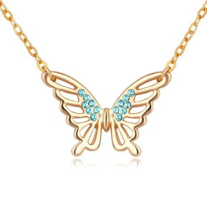 KRUCKELlbNXXVpS[hfB[XlCuhAM[ΉWRjASparklingButterflynecklacemadewithAustriancrystals-5021050