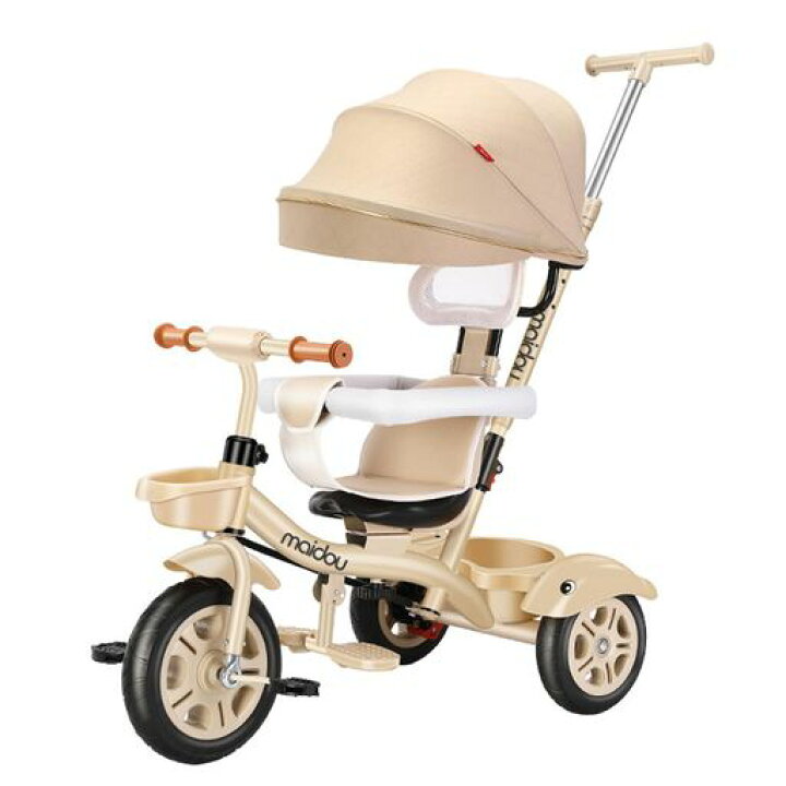 楽天市場】Nijakise 子供用三輪車 5in1三輪車 ベビーカー 手押し棒付き 