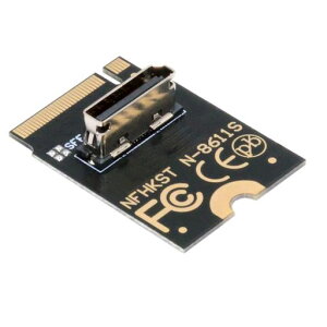 Chenyang Oculink SFF-8612 SFF-8611����PCI-E 4.0 NVME M.2 M-Key�����z�X�g�A�_�v�^ U.2 SSD & eGPU�p
