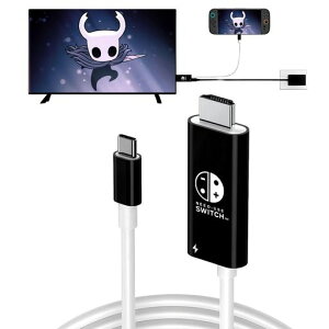 Switch2hbN2mڂTVoHdmiType-CXCb`4K&60HZ𑜓x/HDMIϊ/typecPD[d/ڂTVo͑@\A_v^[^xȂso^ѕ֗XCb`/Switch