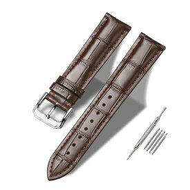 [Moran]本革時計バンド腕時計バンド18mm19mm20mm21mm22mm23mm25mm本革メンズ交換ベルト/防水/防汗(男性および女性)