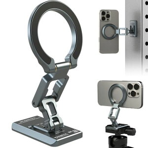 MOSENVKA �X�}�z�X�^���h MagSafe�Ή� ���ʃ}�O�l�b�g �������� �}�O�Z�[�t �X�}�z�z���_�[ �O�r�}�E���g �}�O�l�b�g �ԍڃz���_�[ �A���~������ �܂肽���ݎ� �O�r�ˑΉ� 1/4�C���`�l�W��&�A�c