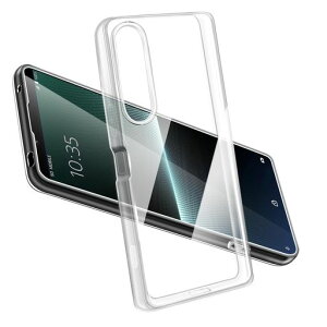 Peipeizi For Xperia 1 V �P�[�X SO-51D SOG10 �N���A �ϏՌ� �G�N�X�y���A 1V TPU ���� �g�уJ�o�[ ���^�y�� �X�}�z�J�o�[ �l�C �Ռ��z�� �S�ʕی� ���΂ݖh�~ (����)
