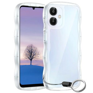 Galaxy A25 5G �P�[�X �N���A �E�F�[�u SC-53F SCG33 TPU�g��̃o���p�[ ���� �X�}�z�P�[�X ���킢�� ���˂��� �M�����N�V�[a25 SC-53F SCG33 �E�F�[�u �f�U�C�� ���� �؍� �����p ���^ �l�C �������