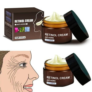 Retinol Anti-Aging Wrinkle Removal Skin Firming Cream - Face Revitalizing Cream & Essence, Brightening Moisturizing, Facial