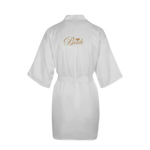 [BABYSHOWERCHOCOLATE]pԉŉYl[uATeAp[eB[AuC_p[eB[AԉŉYlv|[Y[uMtgBrideBridesmaidRobe(Bride(L-XL))