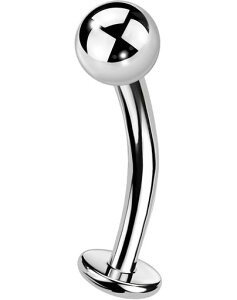 [OUFER]NavelBarPiercingJewelleryTitaniumBellyButtonRing14GNavelJewelry10/12/14/16MMInternallyThreadedNavel