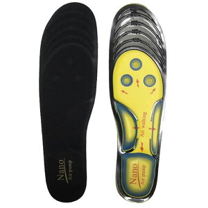 Relyonキッズインソールジュニア専用エアインソール足裏の痛み歩く扁平足疲労軽減衝撃吸収エアクッション黒(17cm-22cm)(キッズインソール(17cm-22cm))