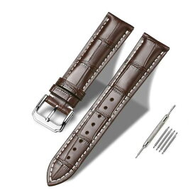 [Moran]本革時計バンド腕時計バンド18mm19mm20mm21mm22mm23mm25mm本革メンズ交換ベルト/防水/防汗(男性および女性)
