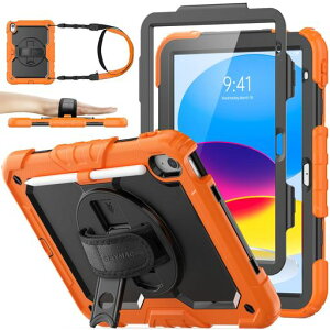 SEYMACstockiPad(A16)��11����/��10�����p�P�[�X�ϏՌ��y���z���_�[�t�B�����t���O�ʃJ�o�[���u���c�u���X�^���h360�x��]�n���h�X�g���b�v�V�����_�[�X�g���b�v�t��(�I�����W)