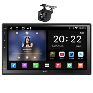 ATOTOA5LAndroidJ[ir2DINAfBXvCI[fBI7C`ACXCarPlay&CXAndroidAutoAWiFiΉ/Bluetooth/USB