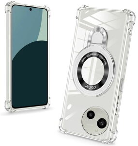 AQUOSR9/R10�P�[�X�N���A�����O�t��MagSafe�Ή��}�O�l�b�g���ڏc�����Ή��A�W���X�^�u���X�^���h�l�p�G�A�N�b�V�����ϏՌ�AQUOSSH51E�J�o�[�Ռ��z���|�P�b�g����TPU���^�y�ʑS�ʕی�A�N�I�XR9�c