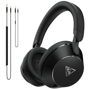 DOQAUS(�h�J�A�X)�w�b�h�z���L���}�C�N�t��50mm�h���C�o�[���j�^�[�w�b�h�z��3.5mm/6.35mm���Ή����^���y�V�F�A�@�\���ɗD�������y����/DJ/�Q�[��/�M�^�[/�y����K�p�܂肽���ݎ��P�[�u��2�c