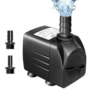 Selato水中ポンプ小型15W給水・排水・循環ポンプ静音流量調整可能最大揚程1.6M