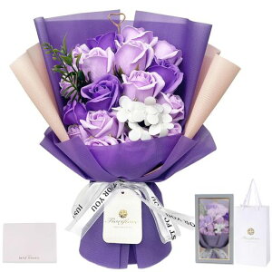 Fiorifiore�l�C�\�[�v�t�����[��̓��ԑ��v���[���g�M�t�g���̓��a�������ԃo��18�{���������j���ސE���ʃC���e���A(Purple)