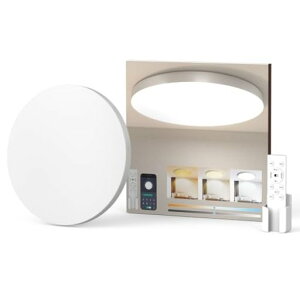 Coizabera LED�V�[�����O���C�g 6��-8�� �a�� �ؖڒ� 28w 3600lm �������F �Ԑڌ���铔�t�� �Ɩ� �V�� �d�C �u���� �����R���t�� �X�}�zAPP�Ή� 6�� Ceiling Light