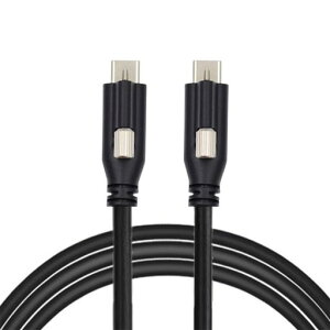 cablecc ���b�NUSB 3.1 Type-C���烍�b�NUSB-C 10Gbps �f�[�^�d���P�[�u�� �V���O���p�l���}�E���g�l�W�R�l�N�^�[�t�� �J�����p